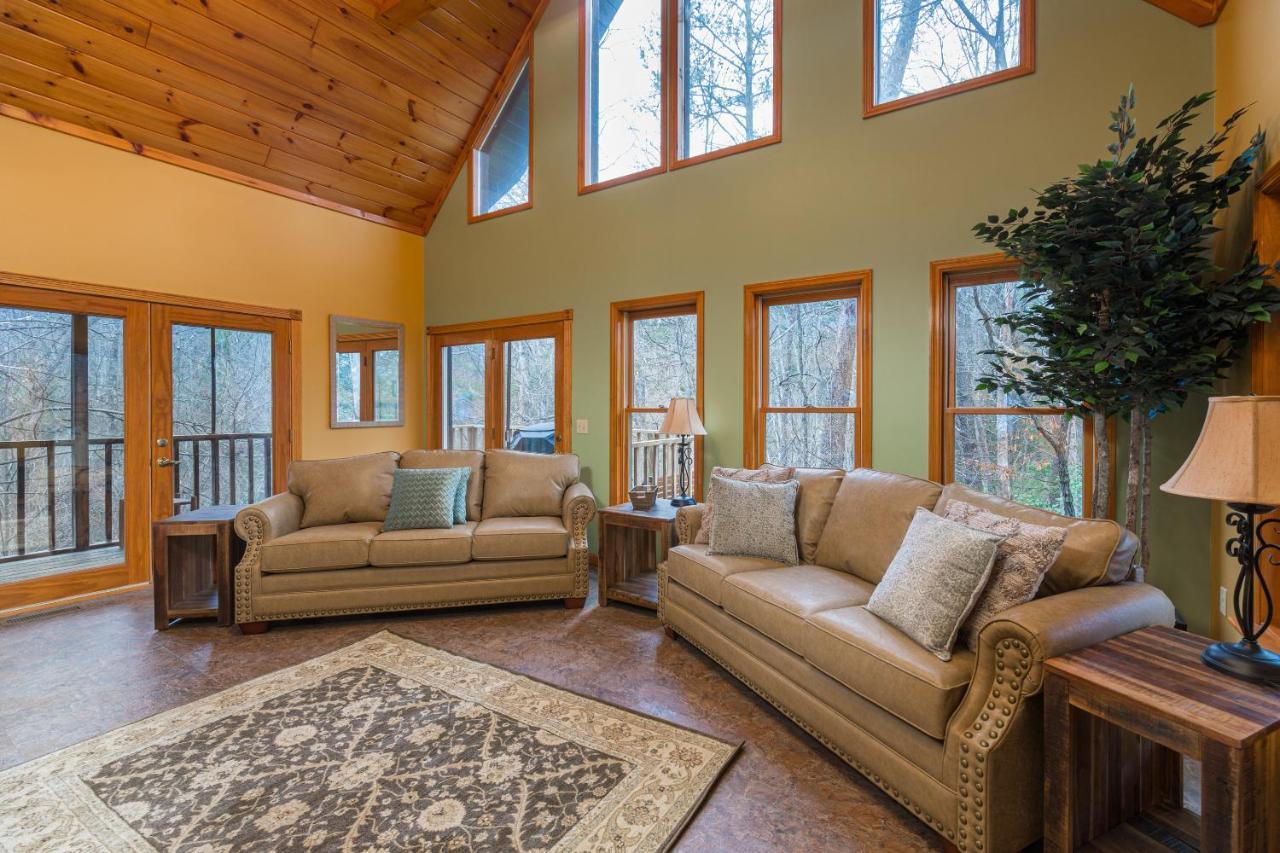 North Ridge Place Brand New Log Cabin With Hot Tub Great Location Sevierville Luaran gambar