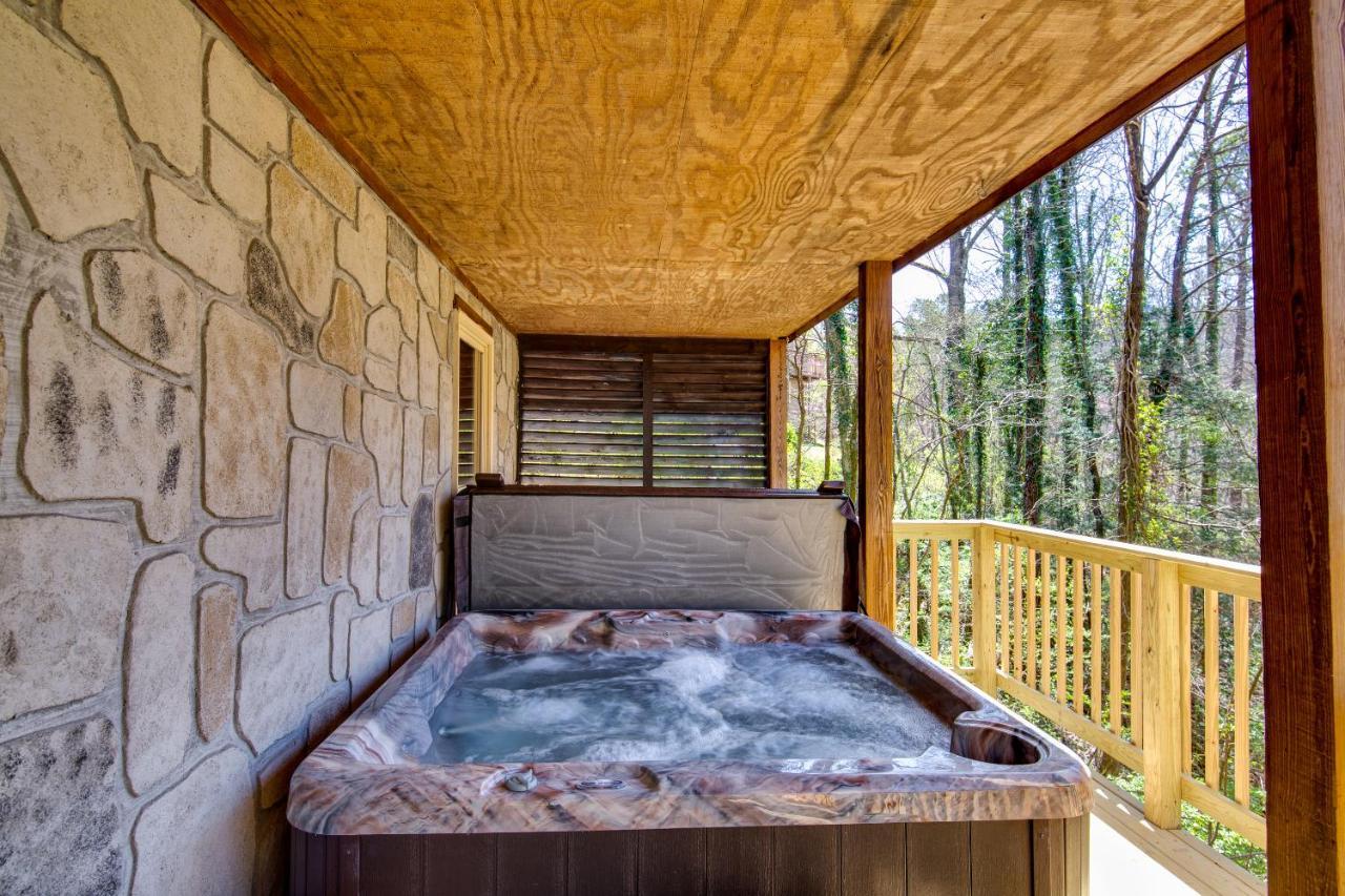 North Ridge Place Brand New Log Cabin With Hot Tub Great Location Sevierville Luaran gambar